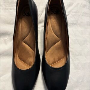Brand new Sofft Black Leather Heels